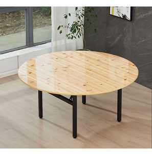 Plateau de table à manger en bois <span class=keywords><strong>massif</strong></span> Paulownia/Pin/Peuplier/<span class=keywords><strong>Hêtre</strong></span>/Noyer, moderne, haut de gamme, taille personnalisable, marque Bohao, garantie 3 ans - Product Image 1
