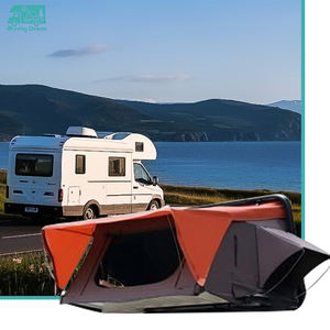 Fournisseur <span class=keywords><strong>professionnel</strong></span> pliable 2-3 personnes 3000D toile étanche coque dure tente de toit pour RV voiture SUV Van <span class=keywords><strong>Camping</strong></span> - Product Image 4