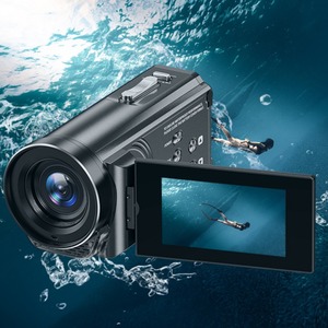 กล้องวิดีโอ XHX กันน้ำ 4K รุ่น P16 กล้องดิจิตอลใต้น้ำ รองรับการ์ด TF สำหรับดำน้ำและใช้งานกลางแจ้ง - Product Image 1