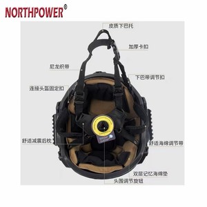 <span class=keywords><strong>Northpower</strong></span> Wendy ระบบกันสะเทือนสายรัดคางที่ได้รับการรับรองความปลอดภัยของหมวกกันน็อคพร้อมวัสดุที่มีคุณภาพสำหรับการป้องกันศีรษะ - Product Image 4