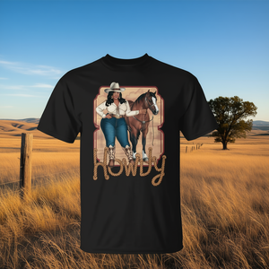 Camiseta de Vaquera Afroamericana, Vaquera Negra - Producto Promocional - Product Image 3