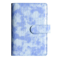 Carnet à spirales A6 en similicuir, best-seller transfrontalier, avec pochette zippée transparente, pour la planification budgétaire créative