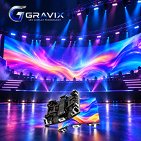 Écran LED flexible à verrouillage rapide pour la location, idéal pour les événements scéniques, les concerts et les salons professionnels