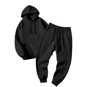 Ensemble T-shirt et pantalon surdimensionné personnalisé en coton polyester imprimé imperméable à séchage rapide, poids lourd, streetwear d'hiver - Product Image 6
