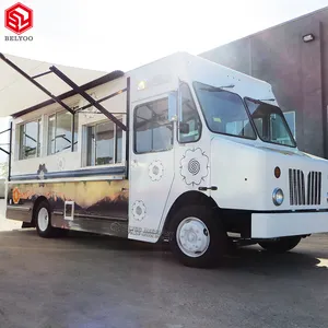 Mobiele Keuken Goedkope Mobiele Food Truck Ijskar Koffiekarren Grote Food Busje Hotdog Kar Hy Elektrische Food Truck Te Koop