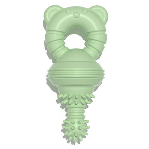 TPR Rubber Pet Chew <b>Dumbbell</b> Dog Bite Toys Molar Stick Training Interactive Toys for Teeth Cleaning and Pacifier - Product Image 5