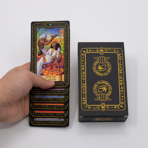 Hot Seller OEM Printing Factory Jeu <span class=keywords><strong>de</strong></span> cartes <span class=keywords><strong>de</strong></span> jeux personnalisés Cartes <span class=keywords><strong>de</strong></span> tarot avec guide Impression Tuck Box Cartes <span class=keywords><strong>de</strong></span> tarot personnalisées - Product Image 3