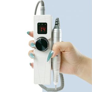 Machine à ongles électrique sans fil rechargeable portable 30000 tr/min pour manucure en salon acrylique - Product Image 1