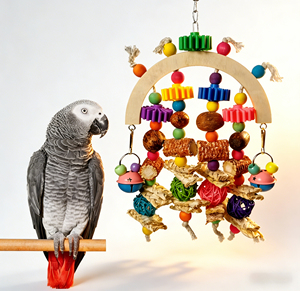 Natural Wood Parakeet Chewing Extra Large Chew Bird <strong>Parrot</strong> <strong>Toys</strong> Multicolored Natural Wooden Blocks Tearing <strong>Toys</strong> For Birds - Product Image 2