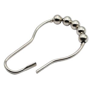 Anillos para Cortina de Ducha, Ganchos Antirrobo para Cortinas, Deslizamiento Suave para Accesorios de Baño - Product Image 1