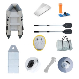 Zattera gonfiabile Kayak barca, Barca <span class=keywords><strong>Da</strong></span> Pesca Kayak,2,3,4 Persone Barca con Remi In Alluminio - Product Image 6