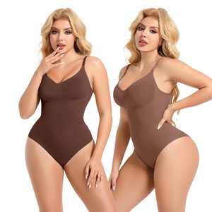 Fajas de control de barriga firmes antibacterianas sin costuras para mujer Tops Spandex/Material de nailon de talla grande estilo europeo-americano - Product Image 3