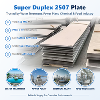 Plaque Super Duplex EN 10028-7 1.4410, trempée, 12mm-42mm, pour systèmes de dépoussiérage d'échappement marin