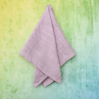WML004 Serviettes en coton froissé double couche, torchons, chiffons à vaisselle et sets de table pour restaurants occidentaux et banquets – Vente chaude