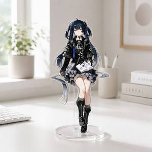 Wuthering Waves: Figura de acción de acrílico <span class=keywords><strong>Carlotta</strong></span> Montelli Iuno, exquisita placa de alto valor, modelo de exhibición, adorno, llavero - Product Image 5