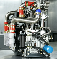 Zweizylindriger Reihenmotor Luftgekühlter Viertakt 292FZ Dieselmotor 18kW Abgasturbogeladener Autostart Industriegenerator