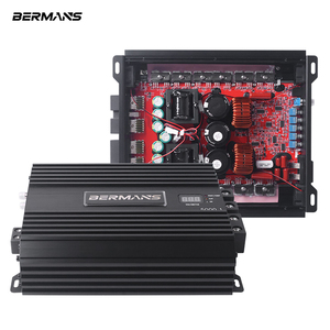 Amplificateur de voiture <span class=keywords><strong>mono</strong></span> Classe D 5000W Berman, stable à 1 ohm, amplificateur de <span class=keywords><strong>subwoofer</strong></span> haute puissance, dissipateur thermique en aluminium avec crossover - Product Image 1