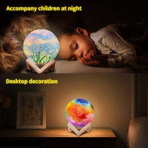 Prix usine <span class=keywords><strong>peinture</strong></span> Arts et artisanat <span class=keywords><strong>Kit</strong></span> écologique 3D LED lune lumière lampe <span class=keywords><strong>peinture</strong></span> <span class=keywords><strong>Kit</strong></span> pour enfants classe activités scolaires - Product Image 2