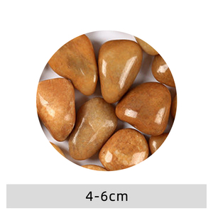 <span class=keywords><strong>Galets</strong></span> Premium Jaune, Noir <span class=keywords><strong>et</strong></span> Blanc Haute Brillance Tailles 1-3cm 2-4cm 4-6cm pour Aménagement Paysager <span class=keywords><strong>et</strong></span> <span class=keywords><strong>Jardin</strong></span> - Product Image 5