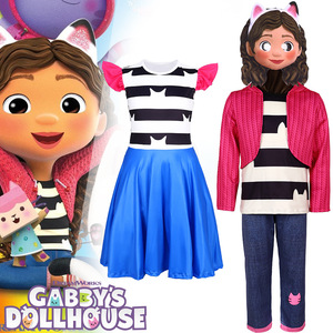 Conjunto de disfraz de Gabby's Dollhouse para niñas, disfraz de Halloween - Product Image 1