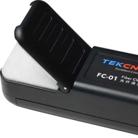 Kit de nettoyage de fibres optiques FTTH FC-01 avec pince à coton et flacon de rangement pour alcool, nettoyeur de fibres pour épisseuse par fusion Tekcn FC-01