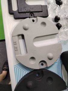 Accessoire de tentes de salon commercial 5kg 10kg 15kg poids en acier pour les événements pop-up accessoire de tente de sport pliant en plein air - Product Image 2