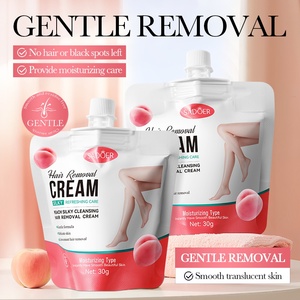 <span class=keywords><strong>Crema</strong></span> Depilatoria Suave EM Sadoer con Extracto de Melocotón para Hidratación Intensiva y Cuidado Refrescante de la Piel 30g - Product Image 1