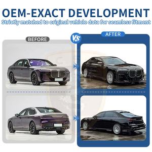Nuevo Kit de Carrocería de Fibra de Carbono Estilo MSY para <span class=keywords><strong>BMW</strong></span> G70 <span class=keywords><strong>M7</strong></span> 2023, Alerón Delantero y Trasero, Faldones Laterales - Product Image 3