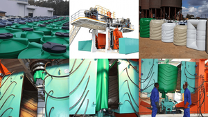 1000 lít máy đúc thổi nhựa bể nước máy móc để bán - Product Image 2