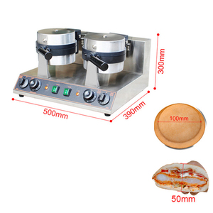 Mesin pembuat Burger Ufo komersial mesin pembuat Sandwich penekan es krim dengan pegangan gesper untuk mesin makanan ringan - Product Image 5