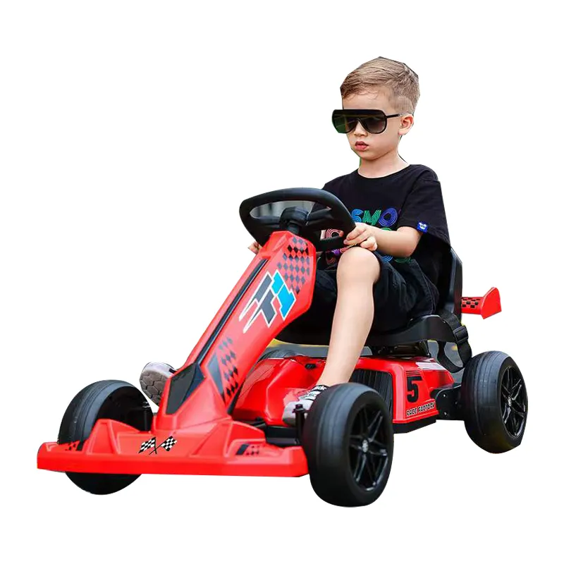 Çocuk elektrikli kart dört tekerlekli sürüklenme araba erkek ve kadın bebek arabası uzaktan kumanda elektrikli araba şarj edebilirsiniz