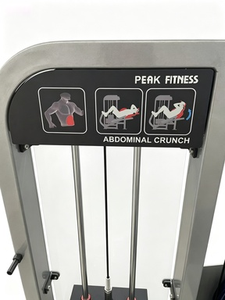 Equipo de Gimnasio Comercial <span class=keywords><strong>para</strong></span> Entrenamiento de <span class=keywords><strong>Abdominales</strong></span>, Máquina de Ejercicios de Fuerza <span class=keywords><strong>para</strong></span> Abdomen, con Peso Ajustable - Product Image 2