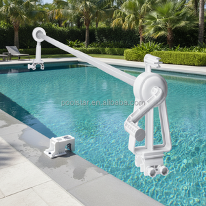 Enrouleur de couverture en plastique ABS facile à installer pour les piscines <span class=keywords><strong>hors</strong></span> <span class=keywords><strong>sol</strong></span> aucun outil nécessaire avec support de configuration fixe - Product Image 5