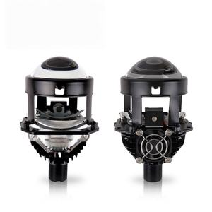 Lente de Proyector Láser Bi-LED de 2.5 Pulgadas H4 K112, Luz Alta/Baja, 6500k, Impermeable, 60W, Universal para Faros Delanteros de Automóvil, Precio de Fábrica - Product Image 1