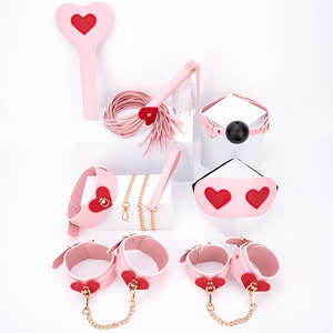 Extensor de Pene de Cuero para Adultos, Esposas, Látigos, Cadena Bucal Desmontable, Juegos Sexuales para Parejas, Juegos Pasionales SM - Product Image 1