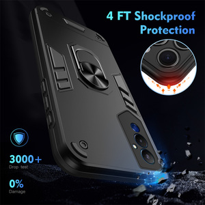 Soporte de coche de doble capa, soporte magnético, funda de armadura para <span class=keywords><strong>Tecno</strong></span> <span class=keywords><strong>Pova</strong></span> <span class=keywords><strong>4</strong></span> Pro / <span class=keywords><strong>4</strong></span> LG7N / <span class=keywords><strong>Pova</strong></span> 4G, protección de lente, TPU, PC, cubierta a prueba de golpes - Product Image 4