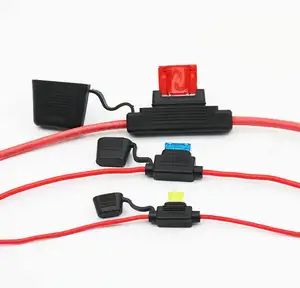 YUCHENG DC 12V 24V portafusibile in linea 50A protezione del circuito per barca per auto marina