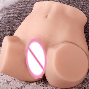 3,2 kg Aufblasbare Halbkörper-Puppe mit Realistischer Weicher Oberfläche, Simulierte Weibliche Silikon-Hüften und -Gesäß, Masturbator für Männer - Product Image 3