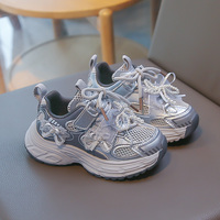 Chaussures pour filles 2026 Nouvelle collection automne Chaussures de sport respirantes en maille pour enfants Chaussures de princesse tendance en maille simple Chaussures pour enfants