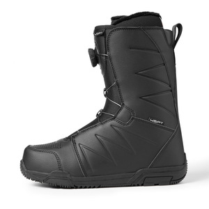 Chaussures de <span class=keywords><strong>snowboard</strong></span> pour sports d'hiver, tout terrain, boucle en acier, pour femmes et hommes, port rapide, blanc, PU, caoutchouc, mousse EVA, peau de mouton - Product Image 4