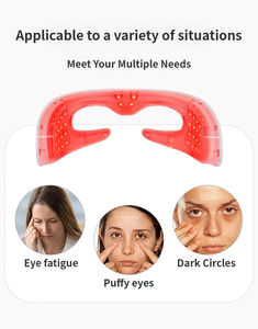 Masseur oculaire sans fil à lumière rouge rechargeable par USB pour usage domestique, appareil vibrant pour le soin des yeux, soulage la fatigue oculaire - Product Image 4