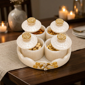Ensemble de contenants alimentaires de luxe en résine écologique, étanches à l'humidité, avec couvercles, compartiments, hermétiques, pour la conservation de la fraîcheur, cuisine et fêtes - Product Image 3