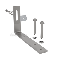 Système de fixation de panneaux solaires Everest Mounting SUS 304 pour toits en tuiles plates, accessoires pour une installation facile sur le toit