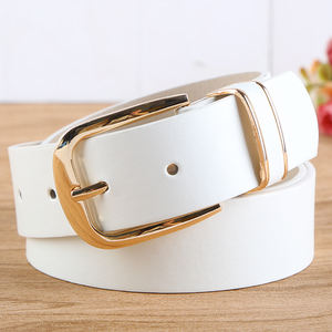 2020 गर्म बिक्री फैक्टरी थोक फैशन महिला सादे बेल्ट कस्टम लोगो 100% पु लेदर महिला बेल्ट - Product Image 2
