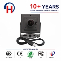 Caméra industrielle externe USB haute définition 1080p, grand angle, sans distorsion, sans pilote, modules de caméra grand angle