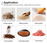 Machine automatique verticale pour l'emballage de poudre, le remplissage de sachets de curry, de café, de piment, de protéines et de sucre, et le conditionnement de sachets de lavage, à haute efficacité