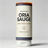 Bouteille souple en PP de haute qualité 10oz 16oz vide pour sauces, ketchup, mayonnaise, vinaigrette, miel, chocolat, beurre de noix