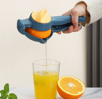 Presse-agrumes manuel Presse-citron orange multifonction avec râpe Outil pour l'ail haché Presse-agrumes pour citron vert