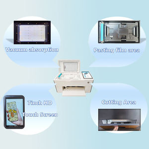 FONLYU Machine de découpe de <span class=keywords><strong>film</strong></span> protecteur d'écran automatique illimitée, intelligente et de laminage 3-en-1, avec application de <span class=keywords><strong>film</strong></span> UV durci au verre - Product Image 6