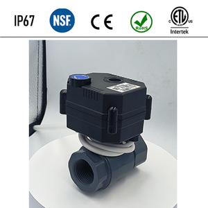 Flomarvel Fh-s Fh-mo IP67 12V Motorizado con Indicador de Anulación Manual Latón Acero Inoxidable 304 UPVC DN8 DN10 DN15 DN20 DN25 DN32 Retorno Automático - Product Image 3